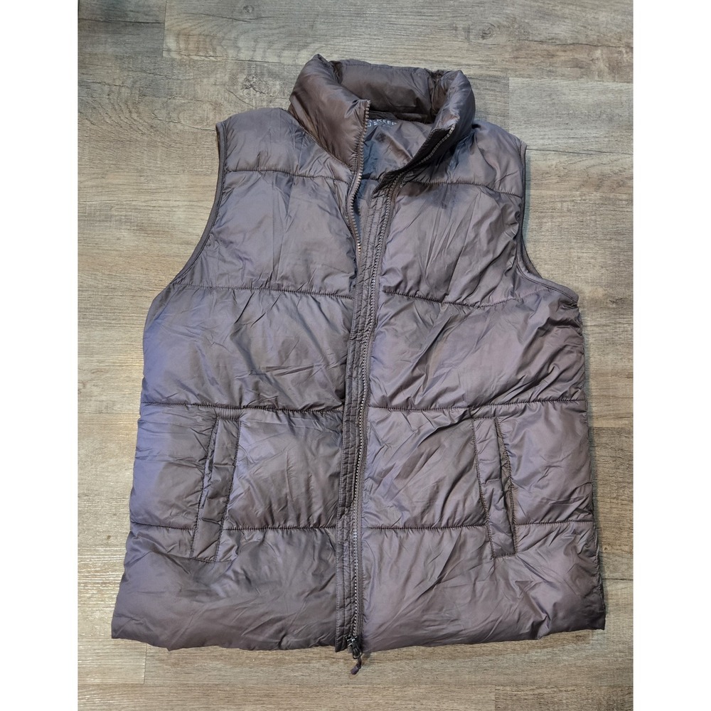 Heatkeep Women's Mauve purple color Puffer Vest Medium, Zip Front, $70 Value